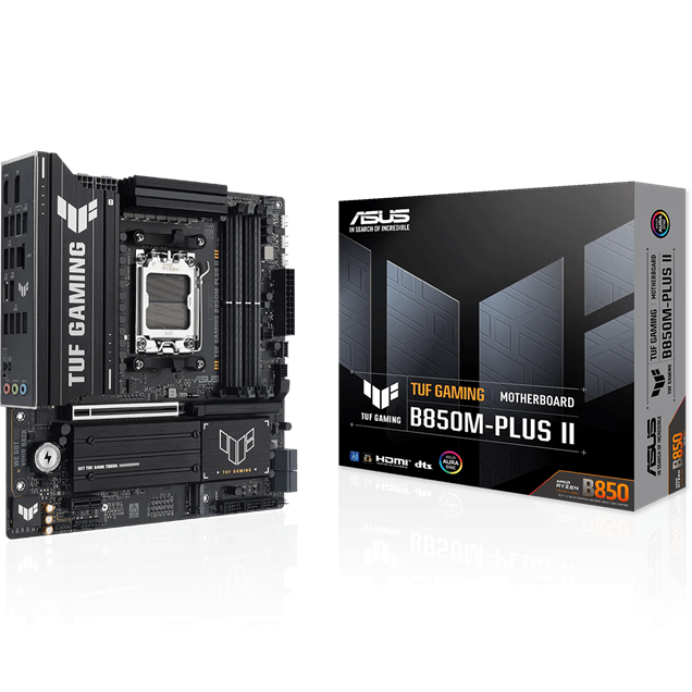 ASUS TUF GAMING B850M-PLUS II Micro ATX AM5 Motherboard 